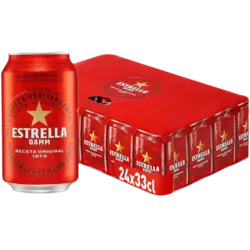 ESTRELLA DAMM Caja 24 Latas 330ML