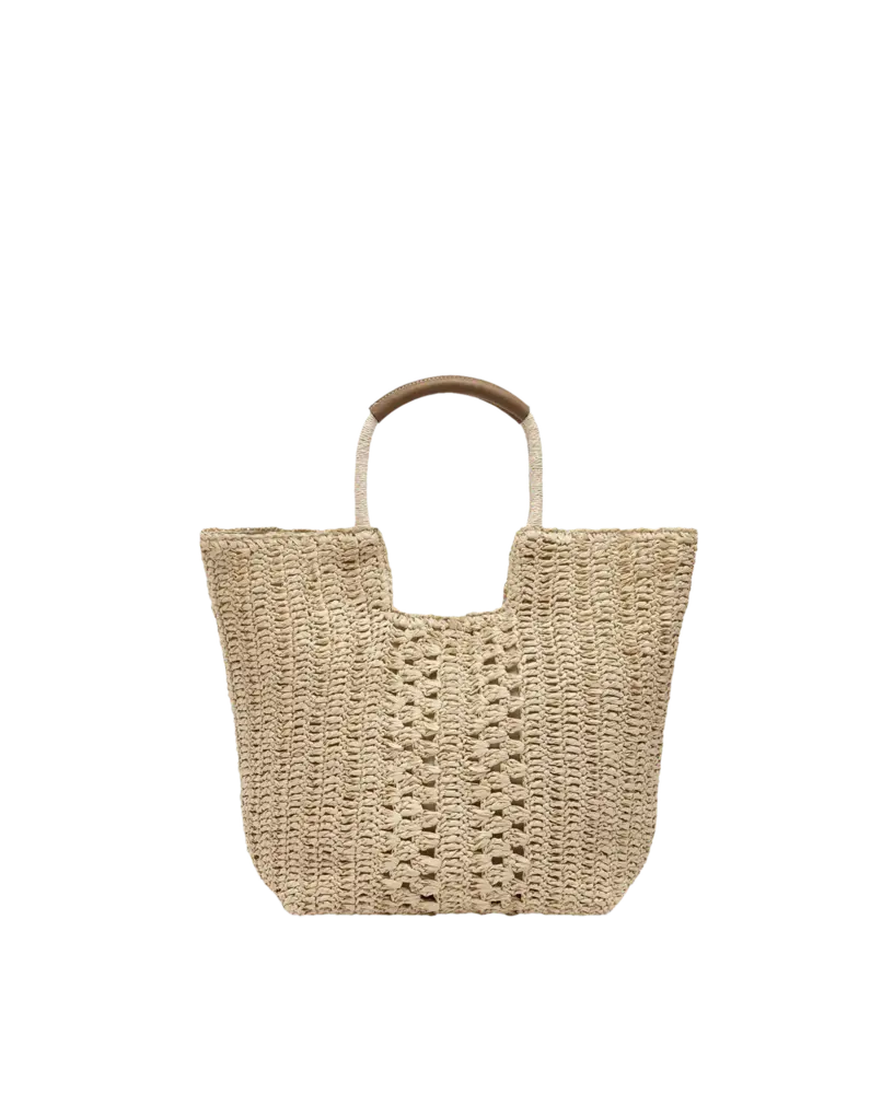 Parfois Shopper Rafia Natural