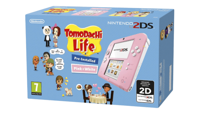 Nintendo 2DS + Tomodachi Life