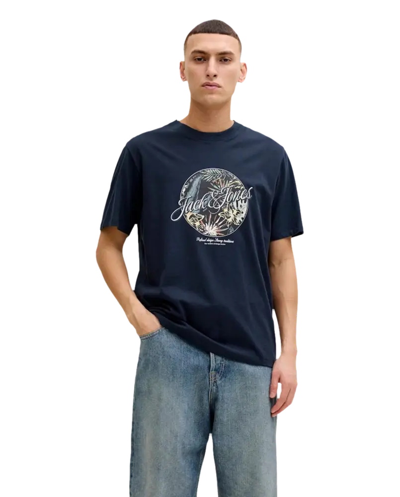 JACK & JONES Camiseta Azul