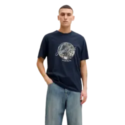 JACK & JONES Camiseta Azul