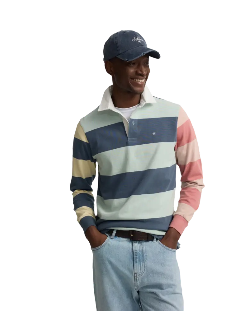Silbon Polo Rayas Multicolor