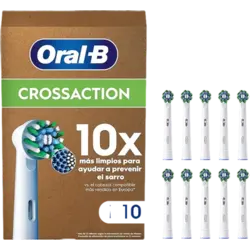 ORAL-B Pro CrossAction 10 Uds
