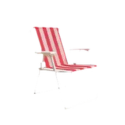 Silla Plegable Rayas Playa y