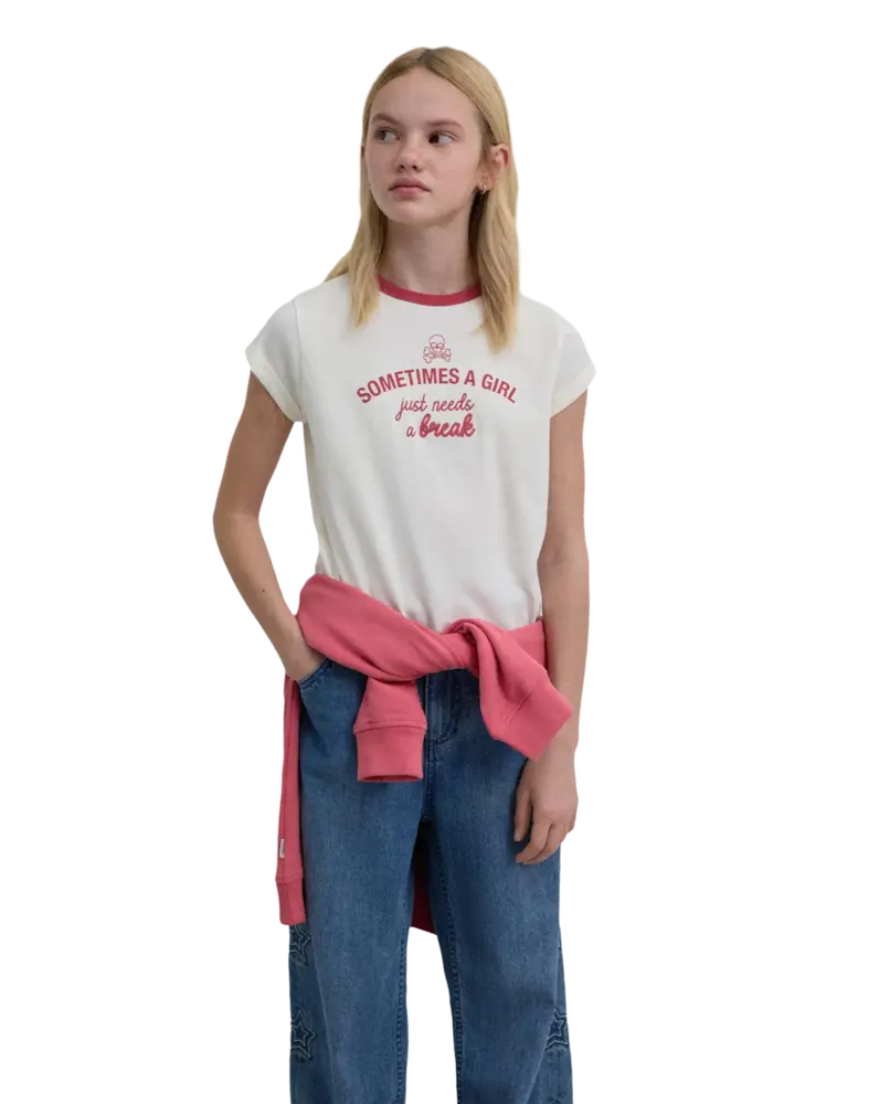 Camiseta SCALPERS Niña Bordada
