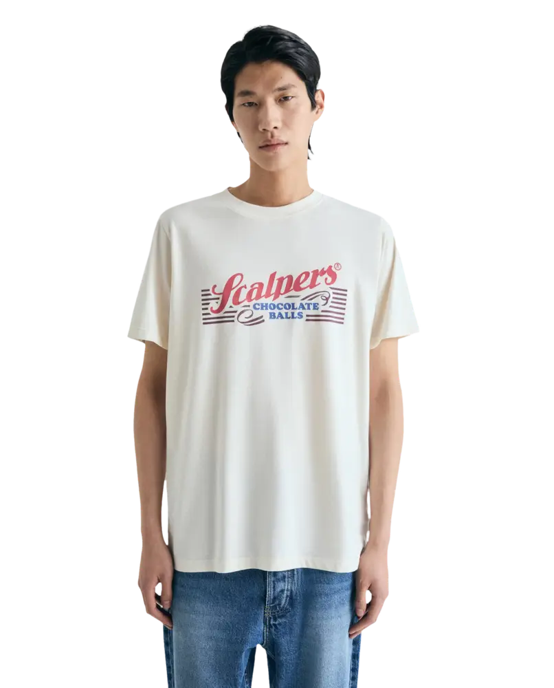 SCALPERS Camiseta Marfil