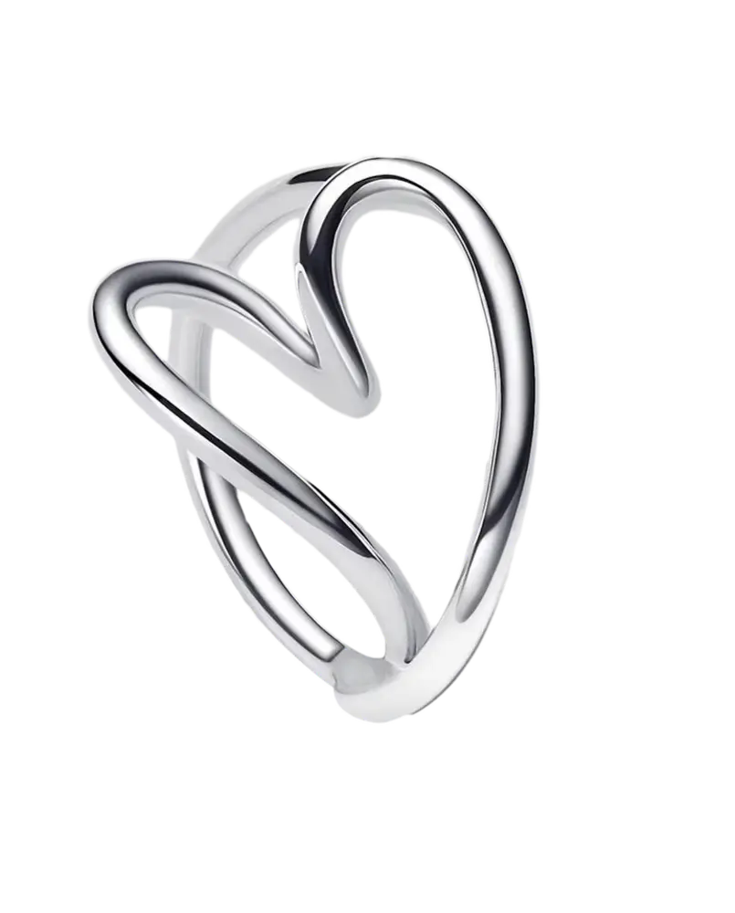 Anillo Corazón PANDORA Plata