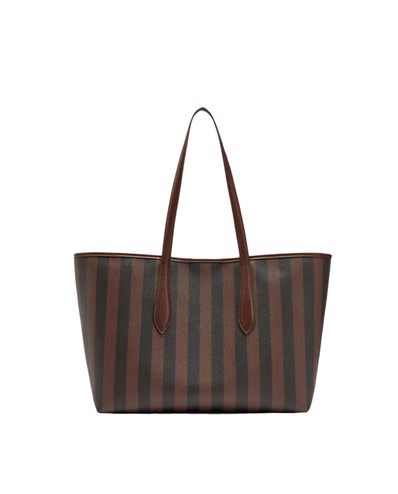 Parfois Shopper Rayas Burdeos