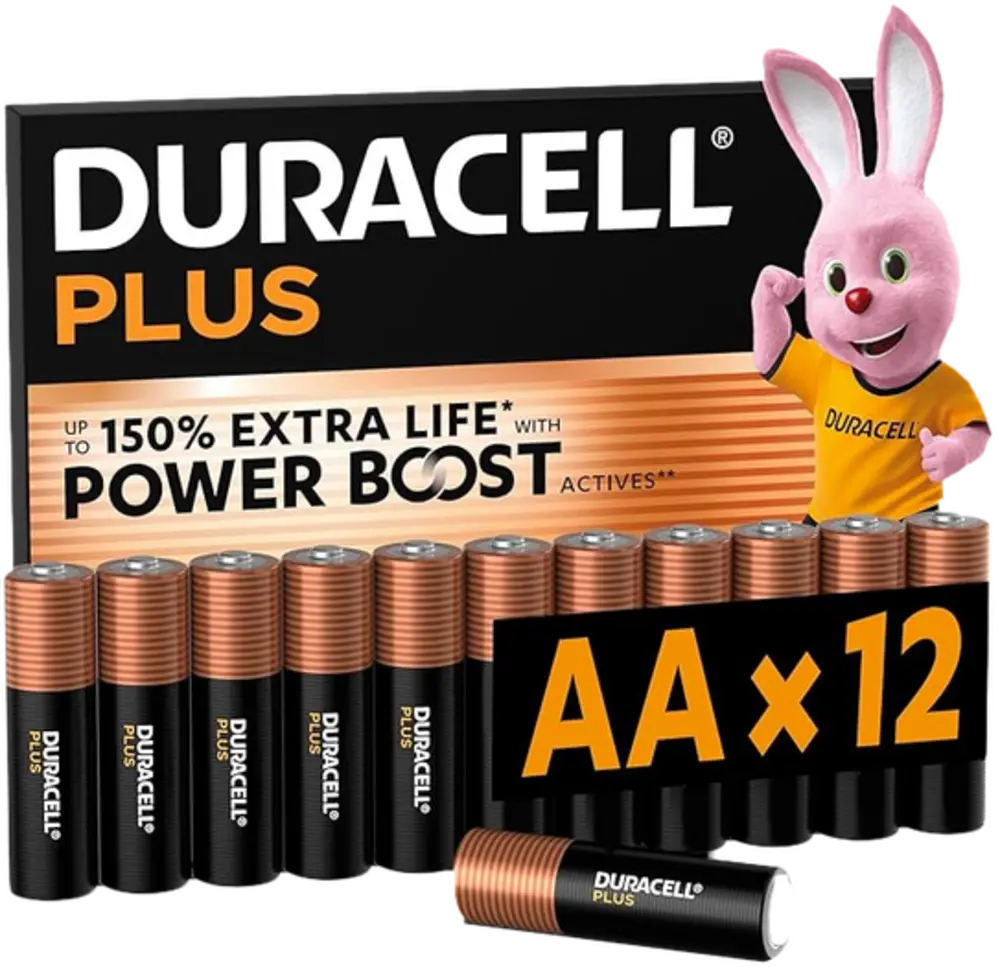 Duracell Plus 12 Pilas Aa