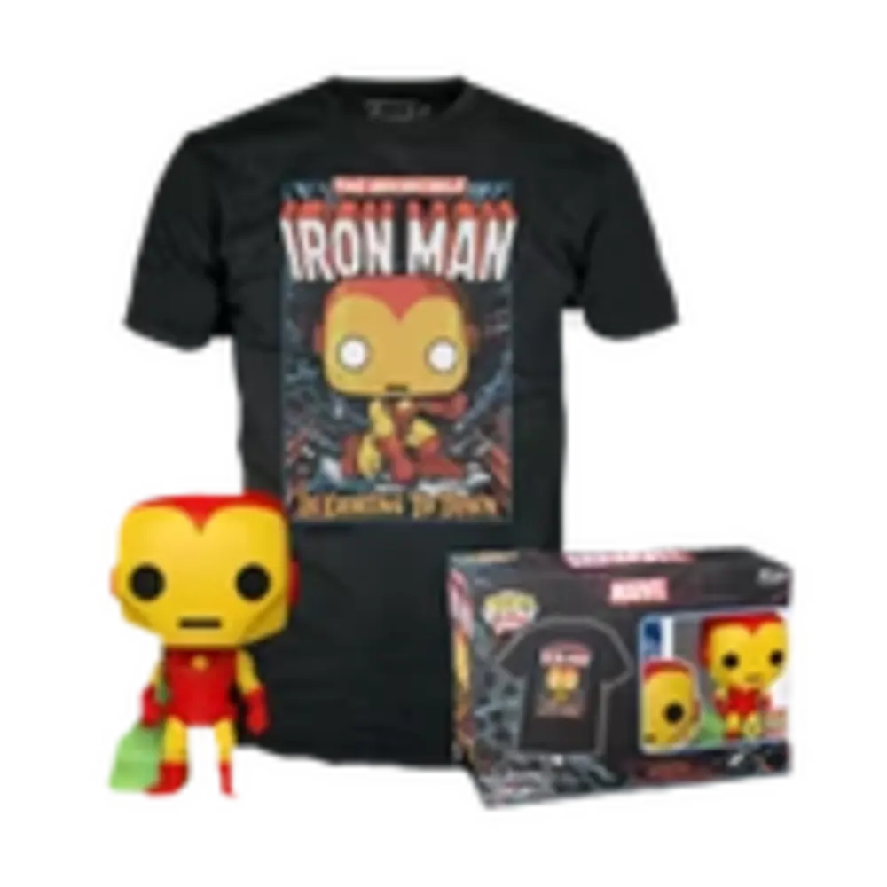Camiseta y funko pop Marvel