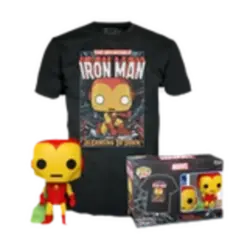 Camiseta y funko pop Marvel