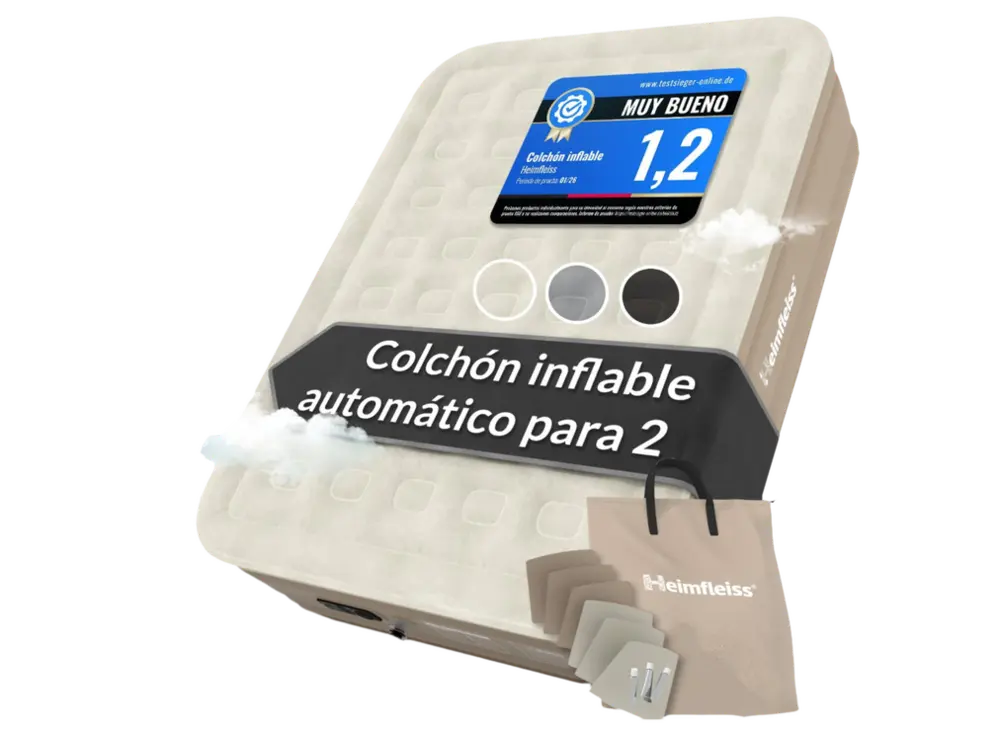 Colchón hinchable de 150 x