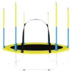 Trampolín portátil de 140