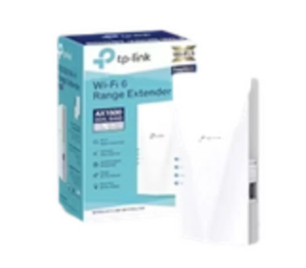TP-Link RE500X - WiFi 6 Repetidor, AX1500 WiFi, Puerto Ethernet Gigabit 10/100/1000 Mbos, Compatible con Todos los Route
