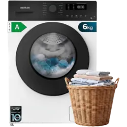 Cecotec Lavadora 6 Kg Carga