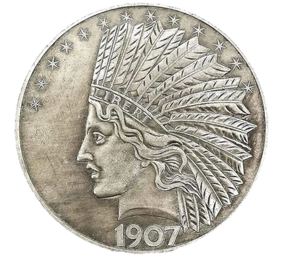 1 moneda antigua de 10