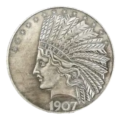 1 moneda antigua de 10