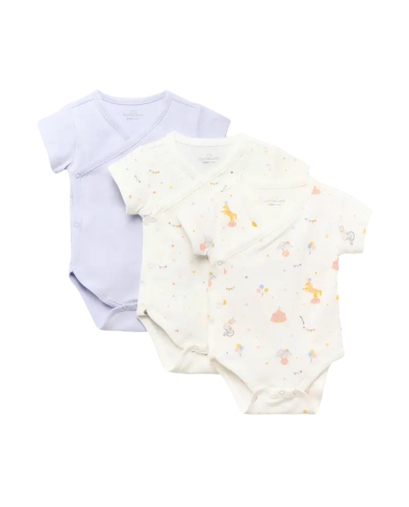 Pack de 3 bodies natal manga