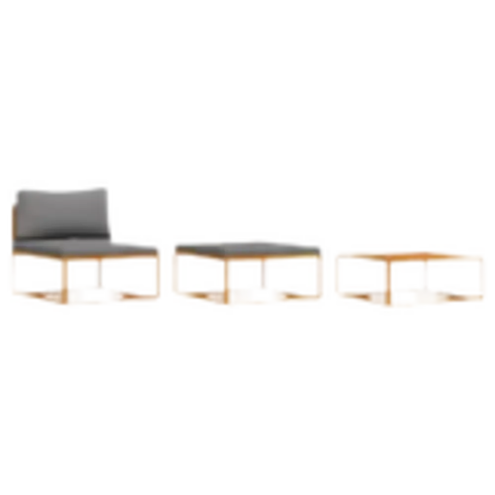 vidaXL Muebles de jardín 3