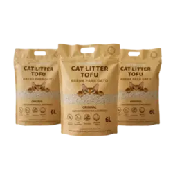 Pack 3 Cat Litter Tofu