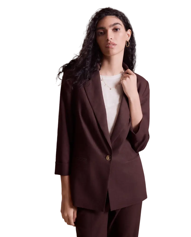 Blazer de mujer lino