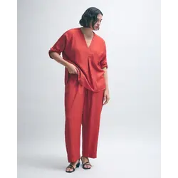 Pantalón fluido de mujer