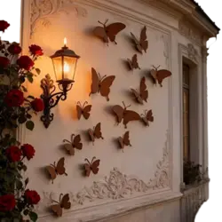Adornos Mariposa Metal