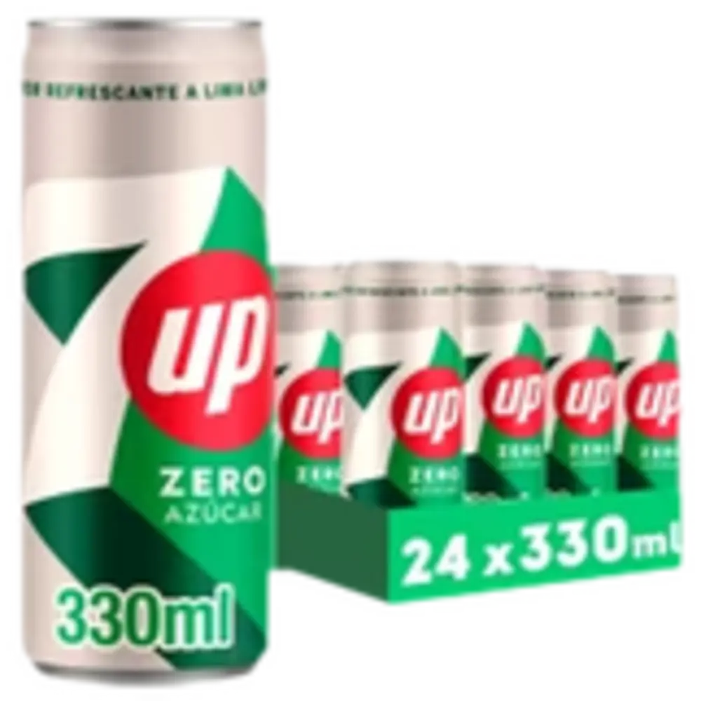 Pack 24 latas 7UP Zero