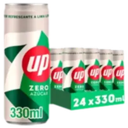 Pack 24 latas 7UP Zero