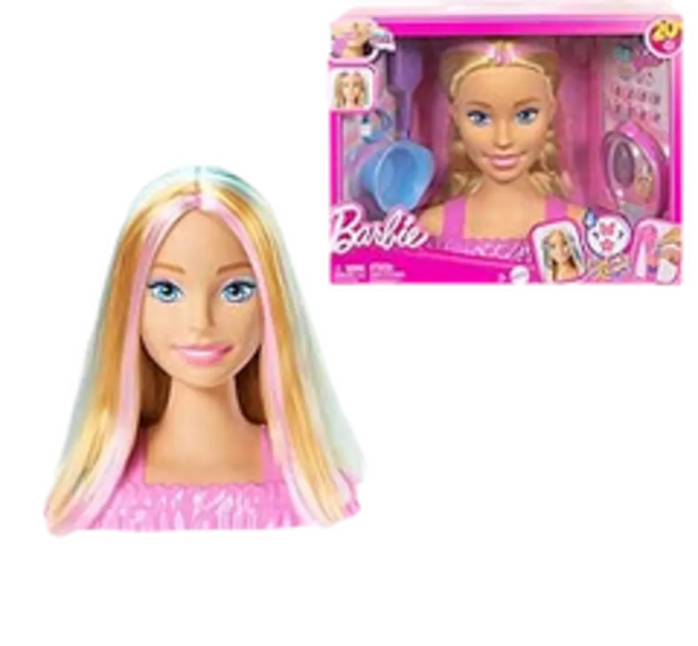 Barbie Cabeza Peinado Rubia