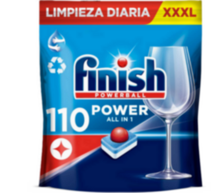 110 pastillas Finish 