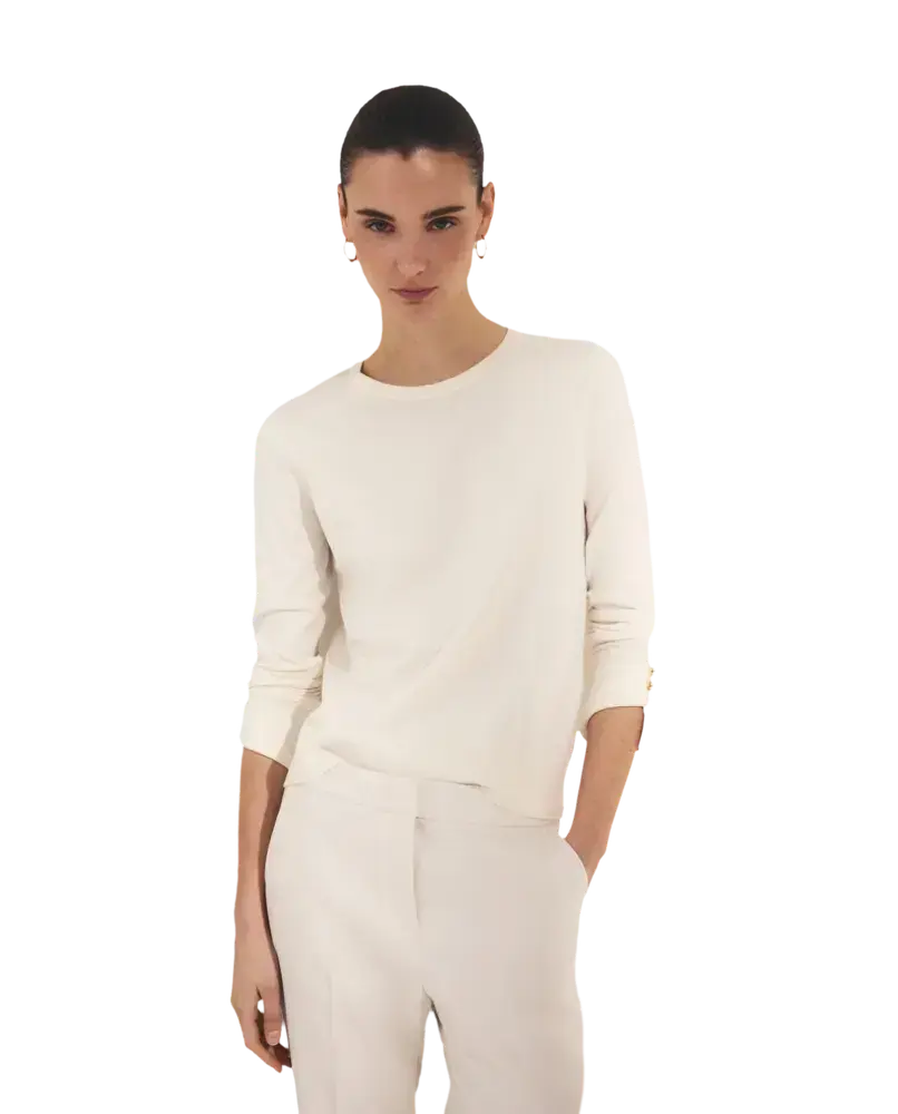 Jersey de mujer cuello caja