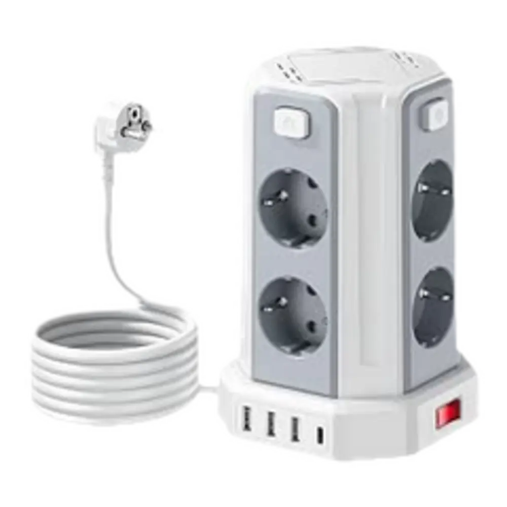 Regleta Sameriver 8 Enchufes USB