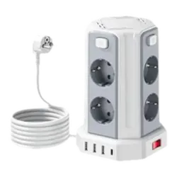 Regleta Sameriver 8 Enchufes USB