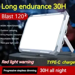 Linterna LED Recargable de Camping