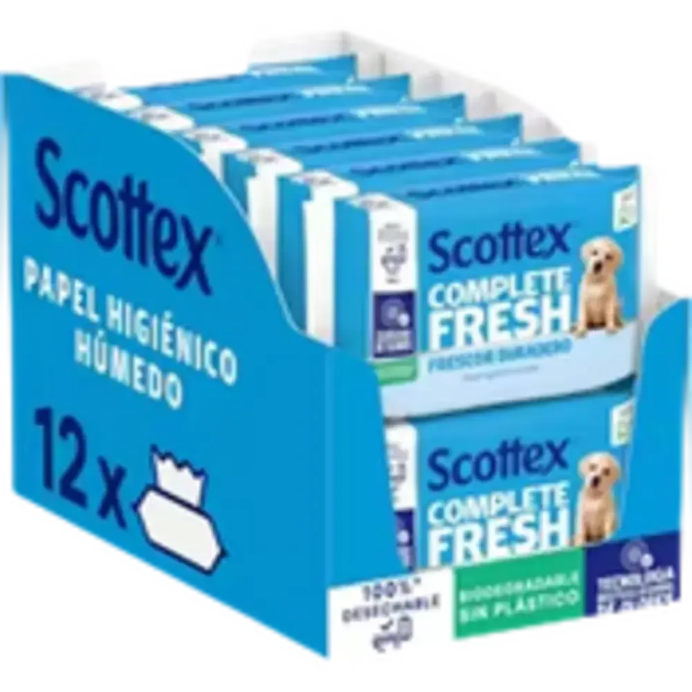 Scottex Papel Higiénico Húmedo