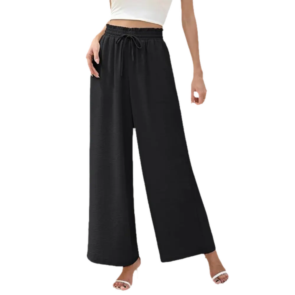 Pantalones de lino mujer pierna