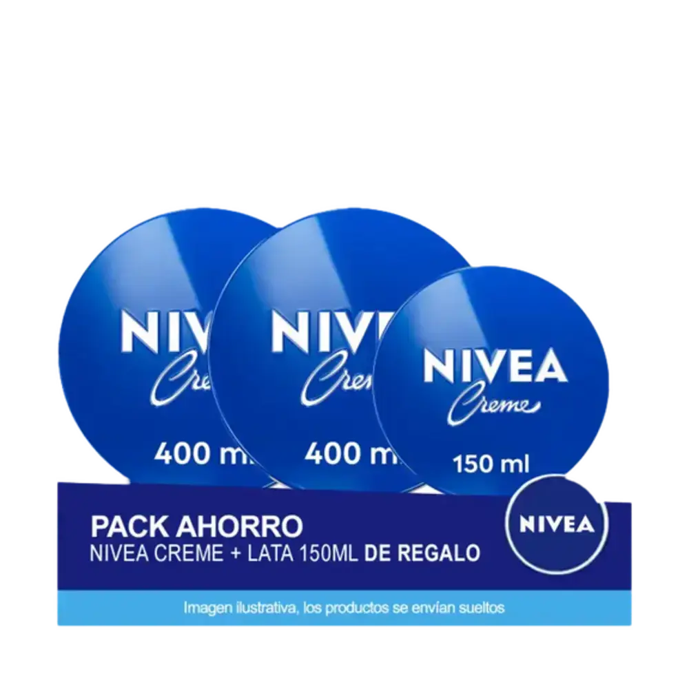 Pack ahorro NIVEA CREME 2x400ml +