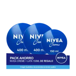 Pack ahorro NIVEA CREME 2x400ml +