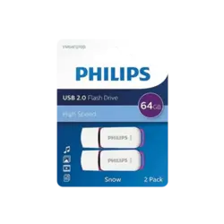 Pack 2 Pendrives Philips 64 GB