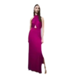 Vestido cut out con lazo