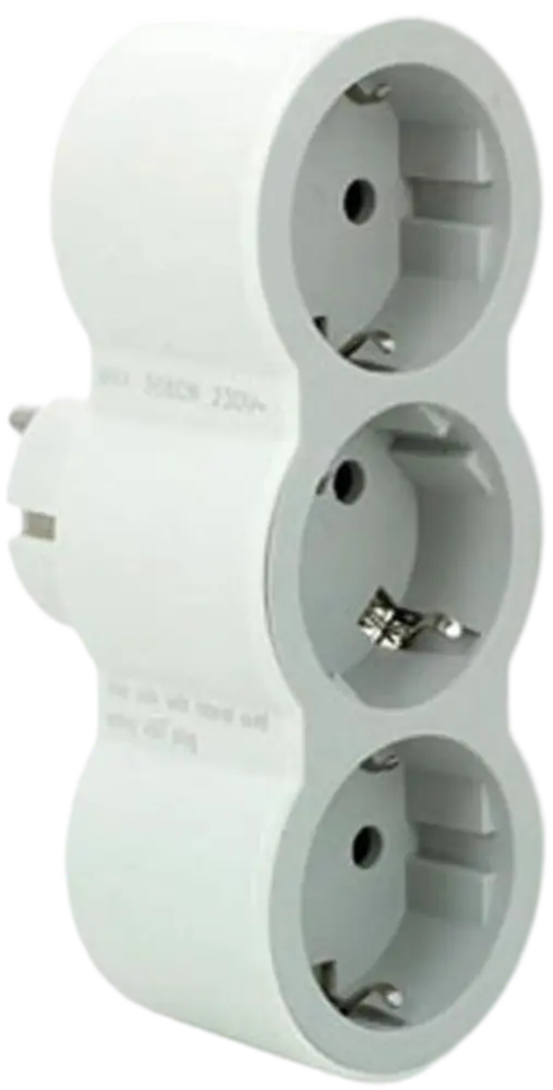 Legrand Adaptador 3 Tomas Blanco