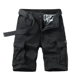 Pantalones Cortos de Carga Algodón