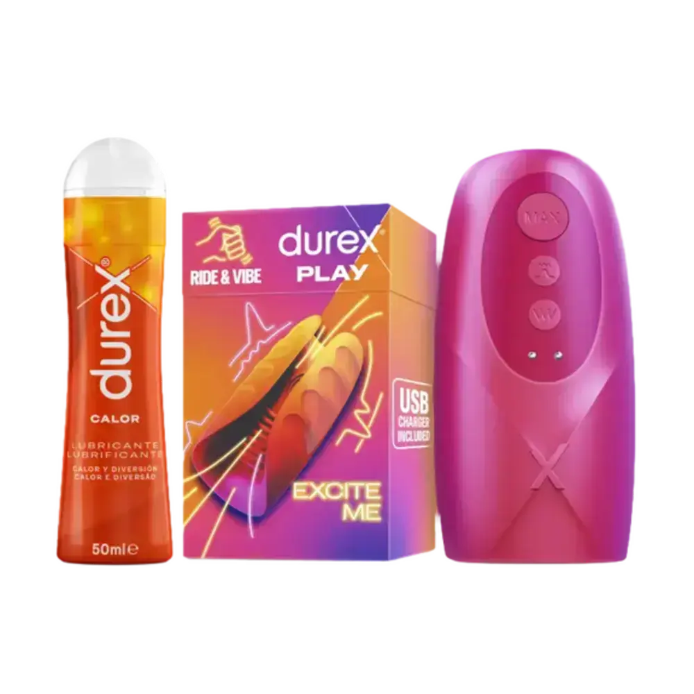 Durex Masturbador Vibrante RIDE &