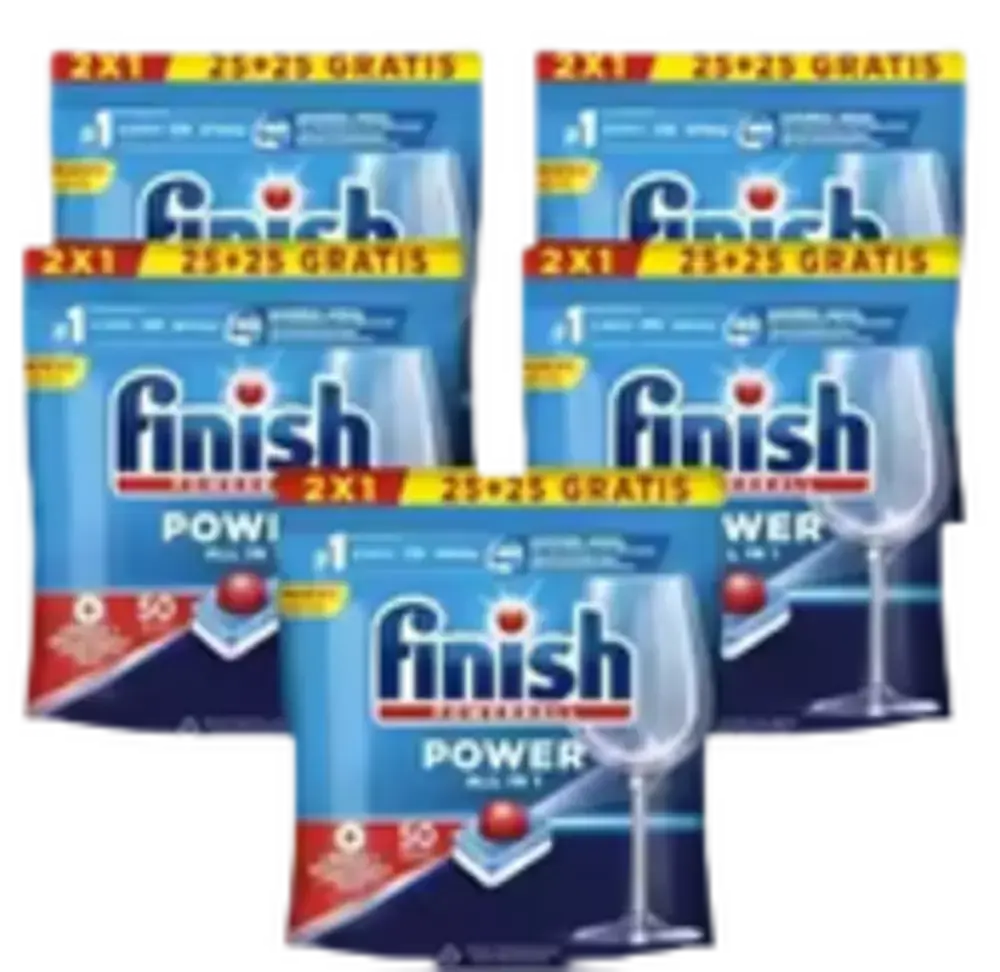 Finish Power All in 1 Pastillas