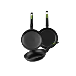 Set 3 Sartenes Monix Green