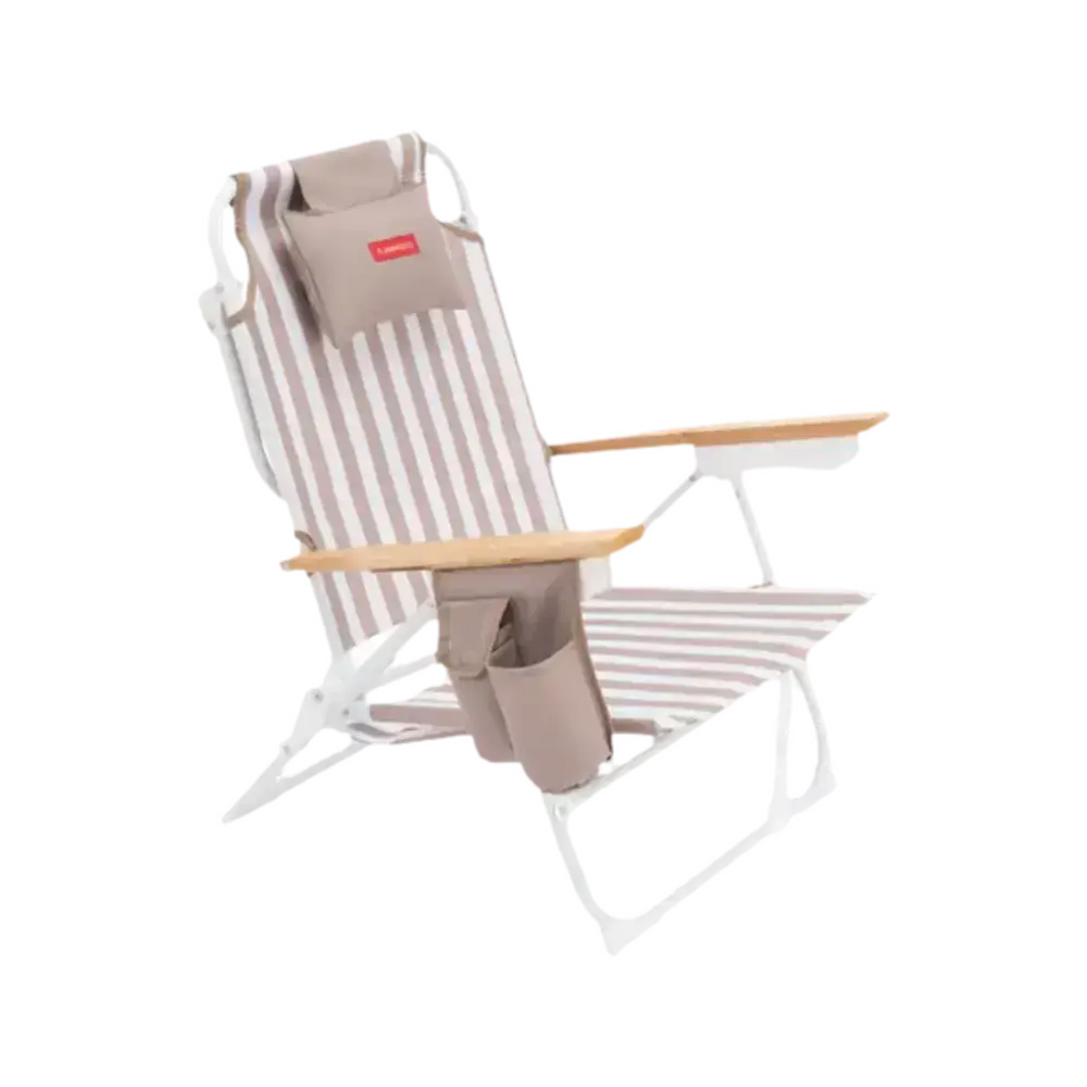 Silla de playa plegable reclinable