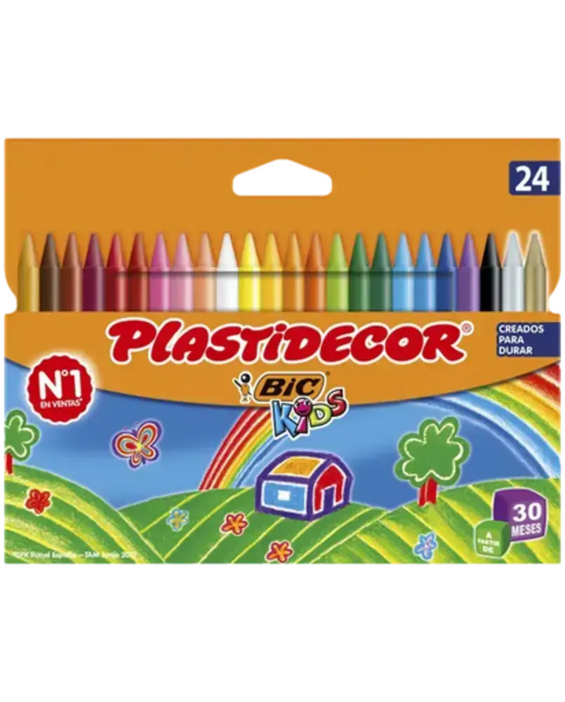 Ceras Plásticas BIC Plastidecor