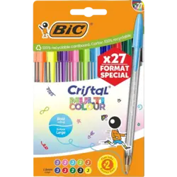BIC Cristal Multicolour Bolígrafos