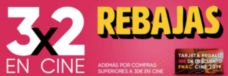 Cine en Fnac 3x2